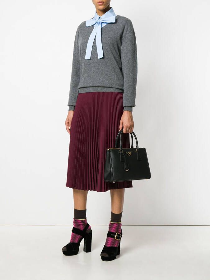 Prada Galleria medium shopper Zwart