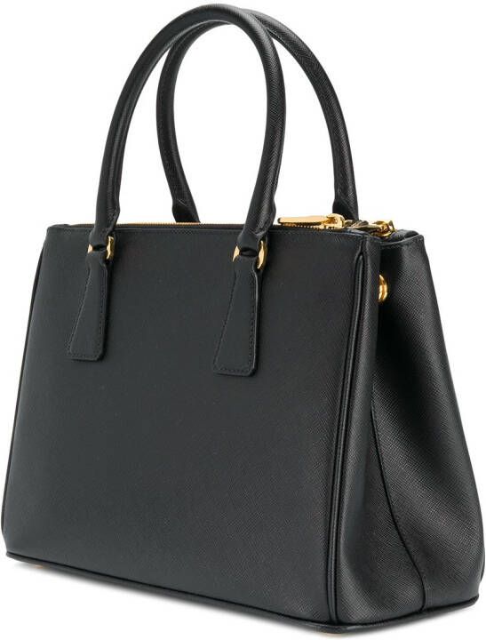 Prada Galleria medium shopper Zwart