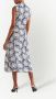 Prada Midi-jurk met bloemenprint Wit - Thumbnail 3