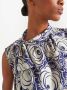 Prada Midi-jurk met bloemenprint Wit - Thumbnail 4