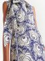 Prada Midi-jurk met bloemenprint Wit - Thumbnail 5