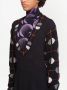 Prada Midi-jurk met bloemenprint Zwart - Thumbnail 5