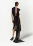 Prada Midi-jurk met gedrapeerd detail Zwart - Thumbnail 3