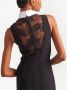Prada Midi-jurk met kant Zwart - Thumbnail 5