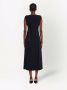 Prada Midi-jurk met veters Zwart - Thumbnail 3