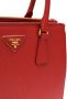 Prada mini Galleria tote Rood - Thumbnail 4