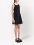 Prada Mini-jurk met open rug Zwart - Thumbnail 3