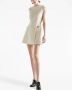 Prada Mini-jurk met veiligheidsspeld Wit - Thumbnail 2