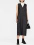 Prada Mouwloze jurk Grijs - Thumbnail 2