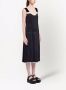Prada Mouwloze midi-jurk Zwart - Thumbnail 3