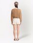 Prada Off-shoulder trui Beige - Thumbnail 3