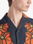 Prada Overhemd met bloemenprint Zwart - Thumbnail 4