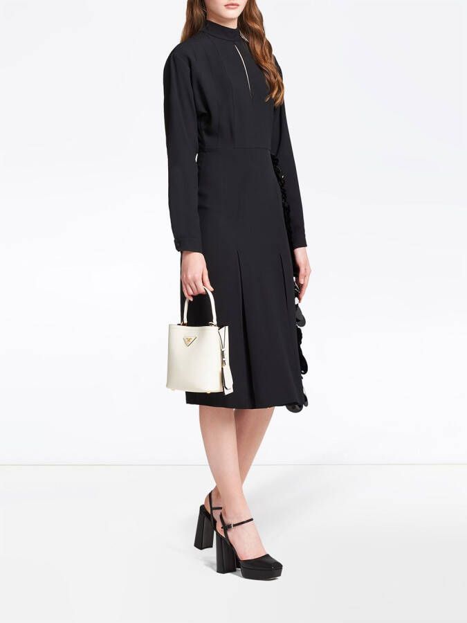 Prada Panier kleine draagtas Wit