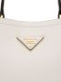 Prada Panier kleine draagtas Wit - Thumbnail 4