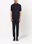 Prada Wollen poloshirt met geborduurd logo Blauw - Thumbnail 2