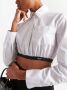 Prada Popeline blouse Wit - Thumbnail 4