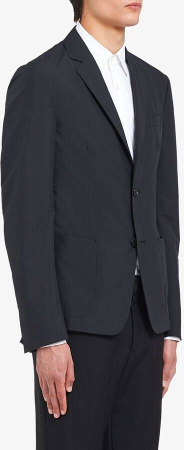Prada Popeline jack Zwart