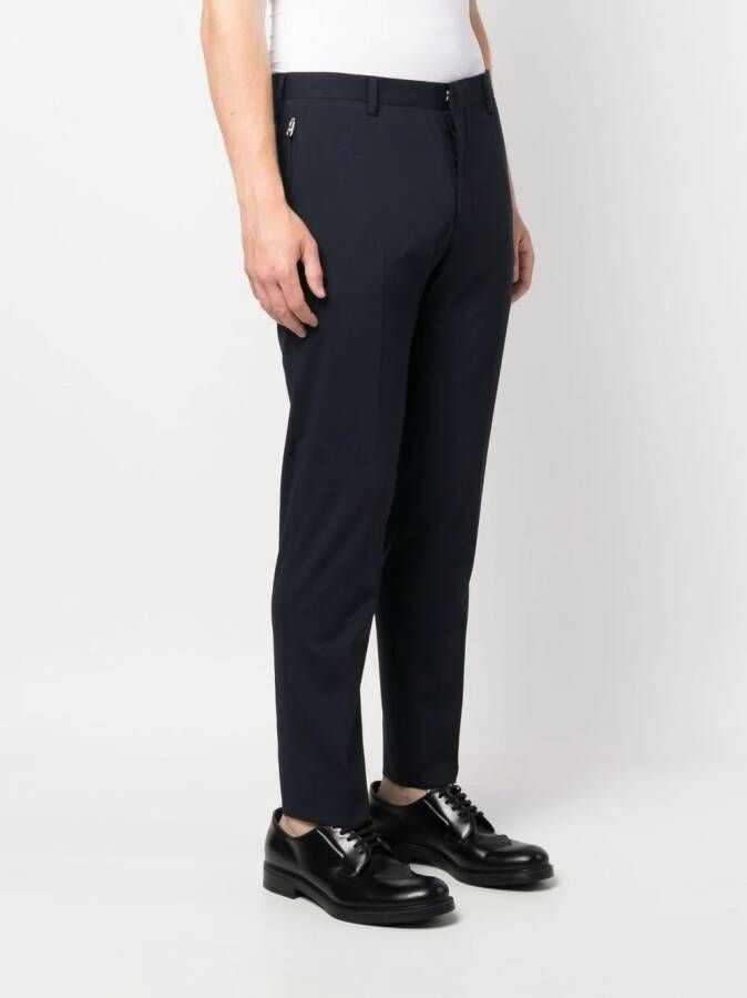 Prada Popeline chino Blauw