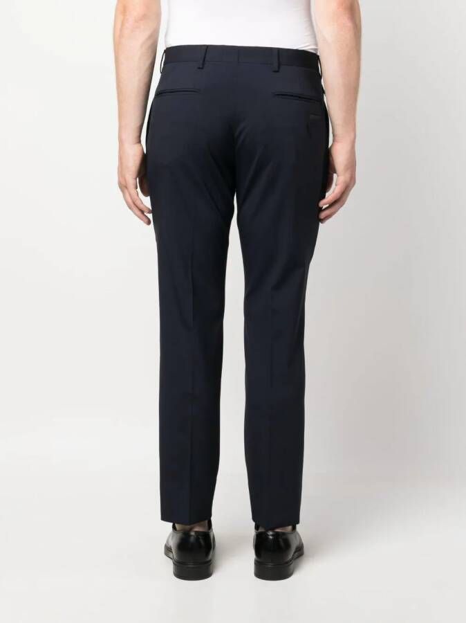 Prada Popeline chino Blauw