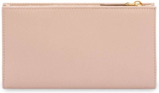 Prada Portemonnee met logo Roze