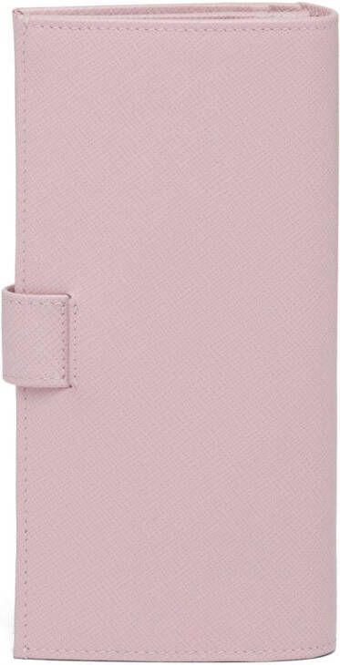 Prada Portemonnee met logo Roze