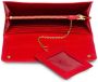Prada Portemonnee met logoplakkaat Rood - Thumbnail 3