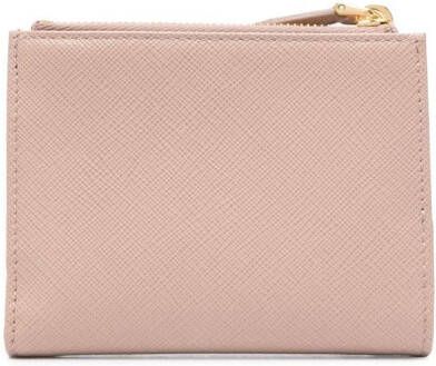 Prada Portemonnee met logoplakkaat Roze