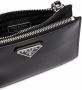 Prada Portemonnee met logoplakkaat Zwart - Thumbnail 3