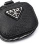 Prada Portemonnee met logoplakkaat Zwart - Thumbnail 2