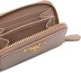 Prada Portemonnee van saffiano leer Beige - Thumbnail 3