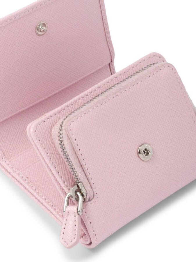 Prada Portemonnee van saffiano leer Roze