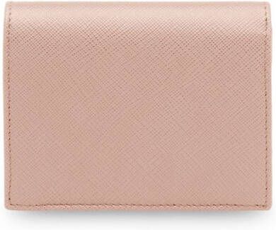 Prada Portemonnee van saffiano leer Roze