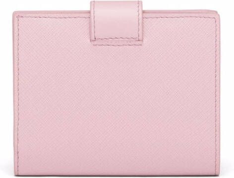 Prada Portemonnee van saffiano leer Roze