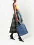 Prada Raffia shopper Blauw - Thumbnail 2