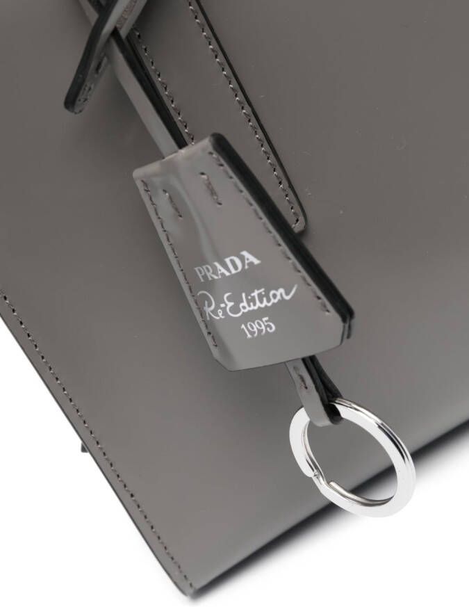 Prada Re-Edition 1995 shopper Grijs