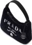 Prada Re-Edition 2000 terry kleine tas Zwart - Thumbnail 4