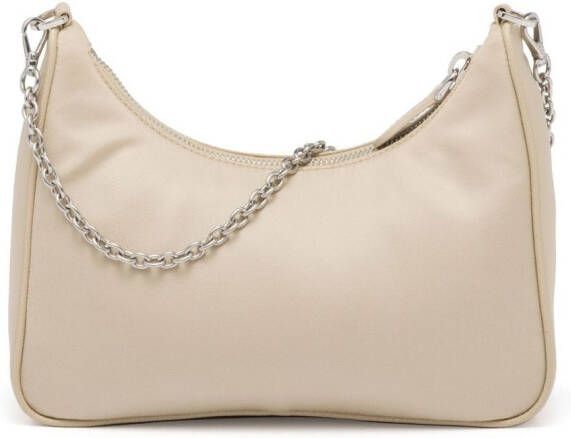 Prada Re-Edition 2005 Re-Nylon tas Beige