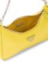 Prada Re-Edition 2005 Re-Nylon tas Geel - Thumbnail 4