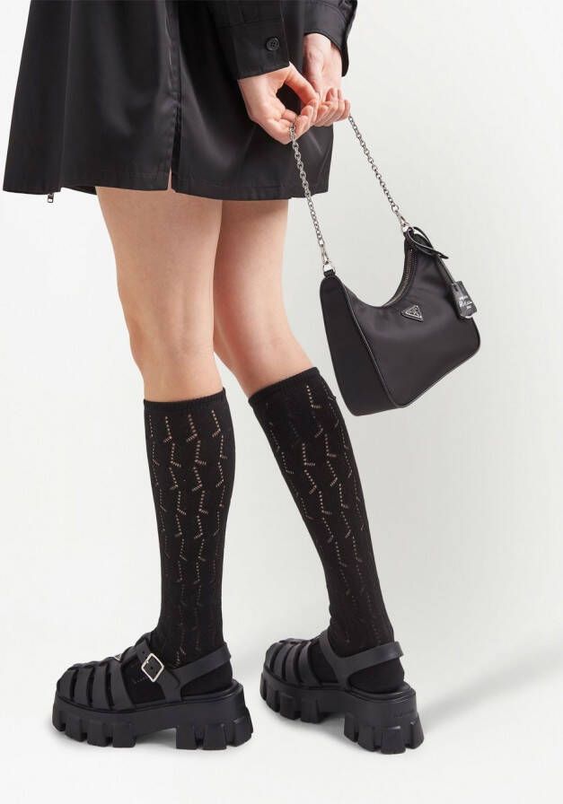Prada Re-Edition 2005 schoudertas Zwart