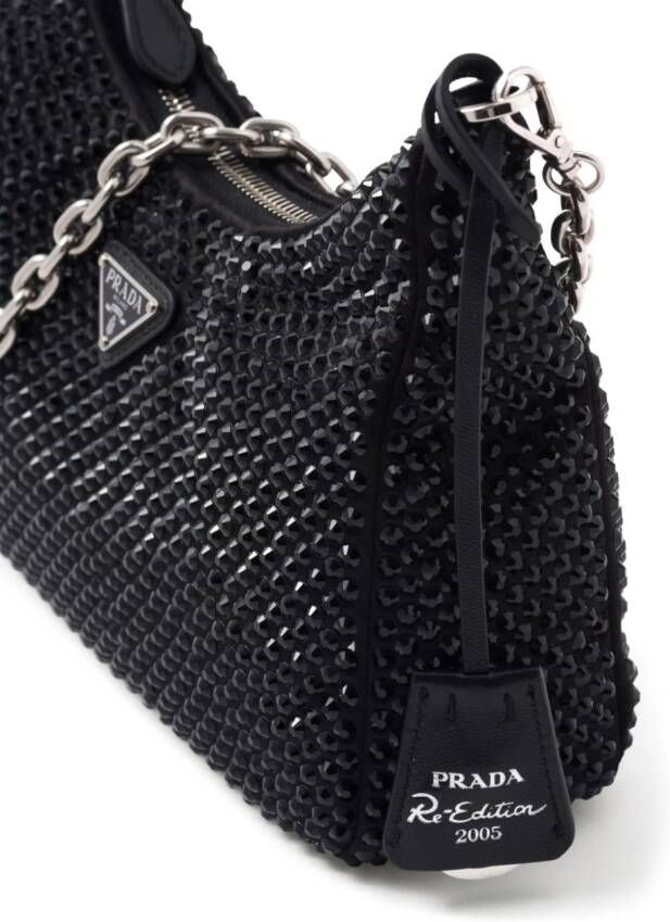 Prada Re-Edition 2005 schoudertas Zwart