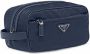 Prada Re-Nylon make-up tas Blauw - Thumbnail 3