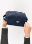 Prada Re-Nylon make-up tas Blauw - Thumbnail 5