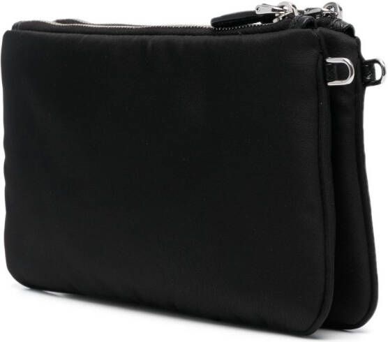 Prada Re-Nylon clutch Zwart