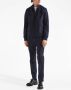 Prada Pantalon met logo Blauw - Thumbnail 2