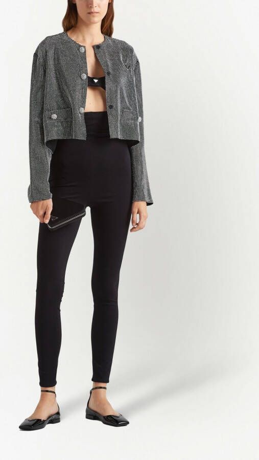 Prada Jack van mesh Zwart