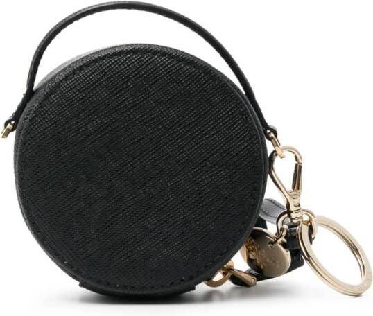 Prada Saffiano kleine buidel Zwart