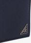 Prada saffiano portemonnee Blauw - Thumbnail 5