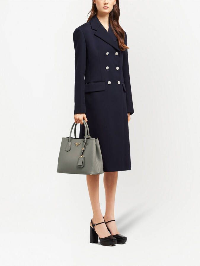 Prada Saffiano shopper Grijs
