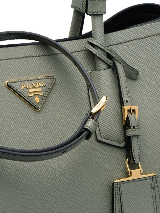 Prada Saffiano shopper Grijs
