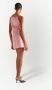 Prada Satijnen mini-jurk Roze - Thumbnail 3